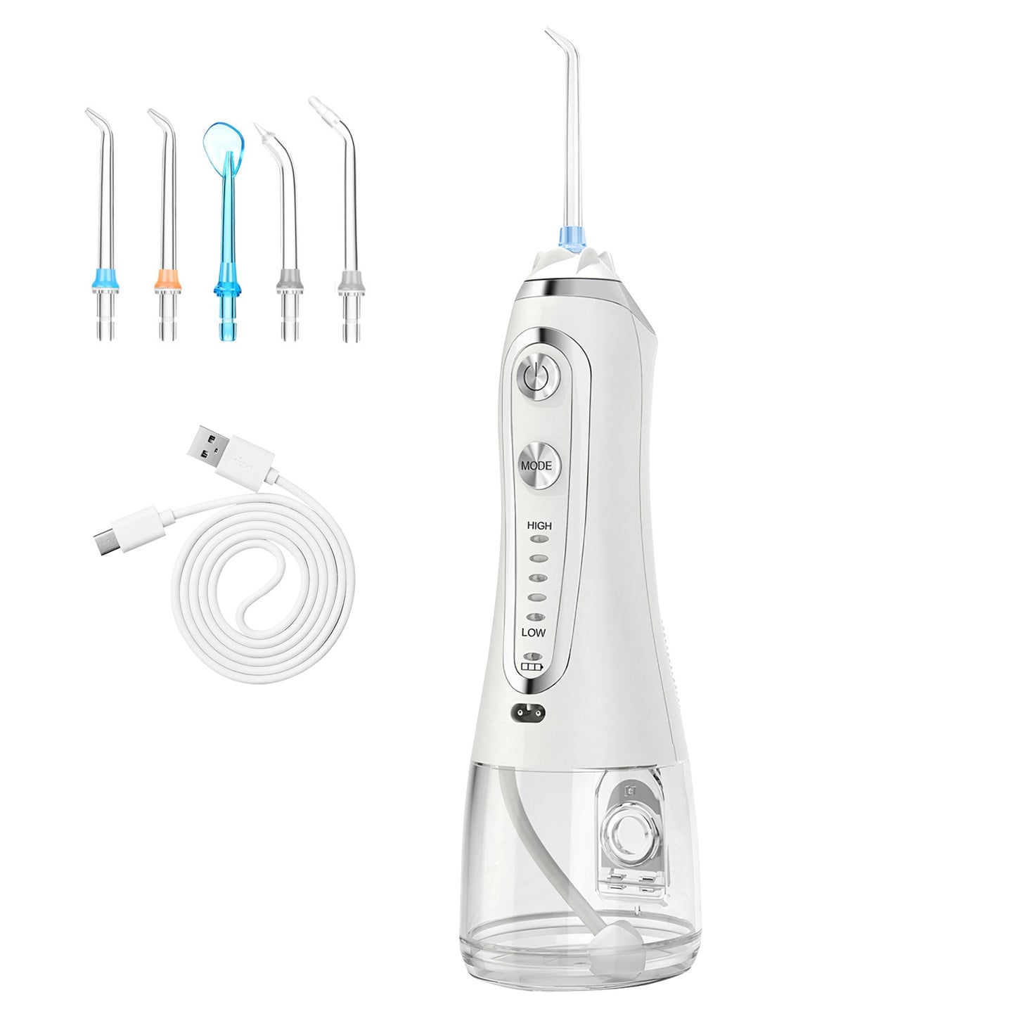 Portable Water Dental Flosser Cordless Rechargeable Dental Oral Irrigator I 9518