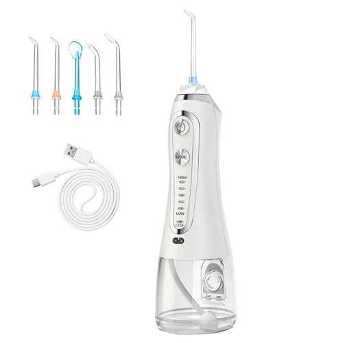 Portable Water Dental Flosser Cordless Rechargeable Dental Oral Irrigator I 9518