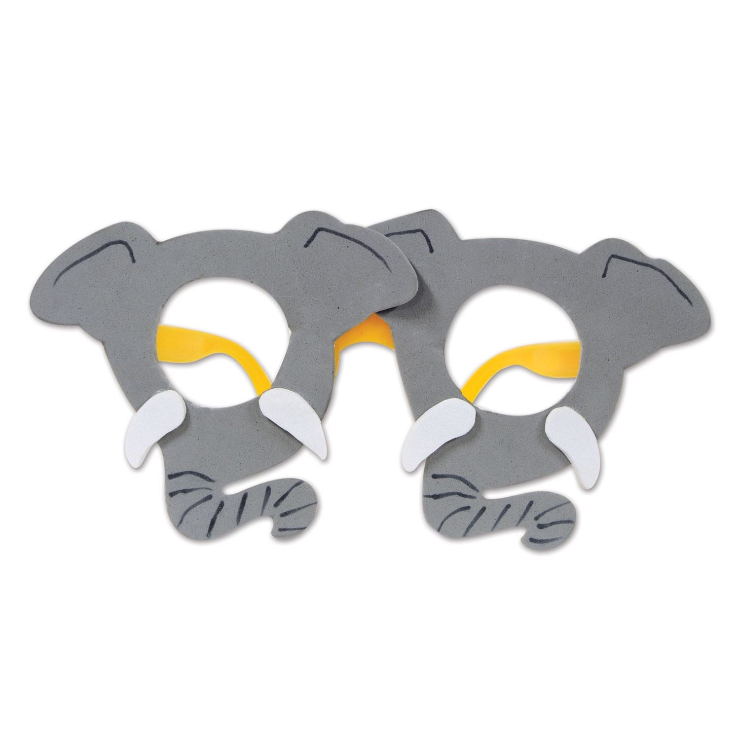 Beistle Elephant Glasses - Jungle | Party Supply | Decoration