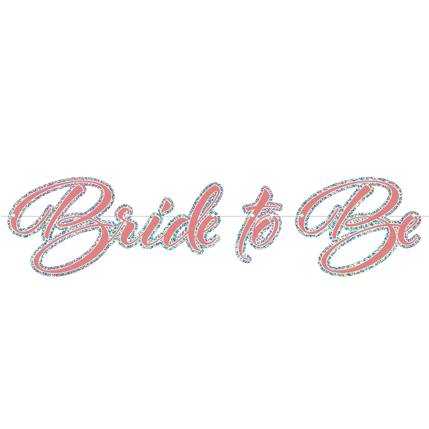 Beistle Bride To Be Streamer - Rose Gold - Bachelorette | Party Supply