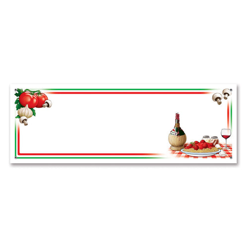 Beistle Italian Night Sign Banner | Party Supply | Decoration