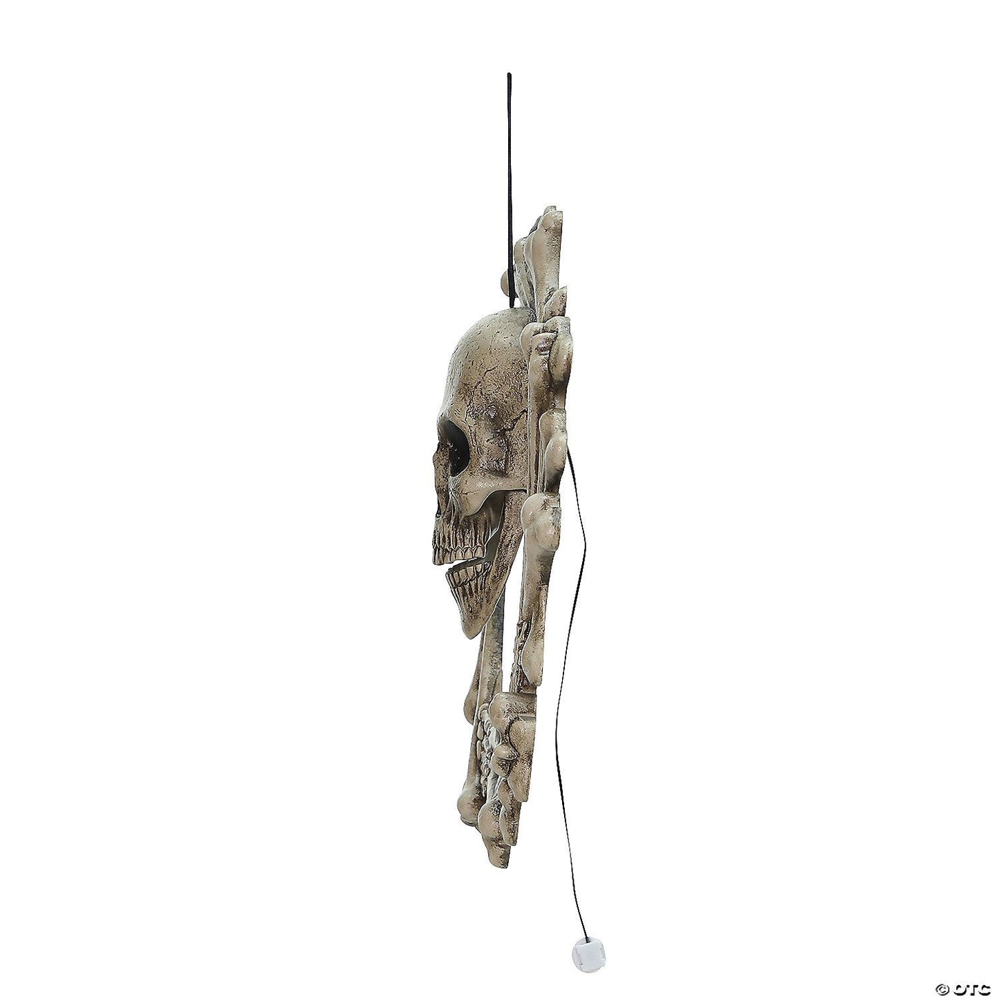 18" Bone Wreath Animated Halloween Décor