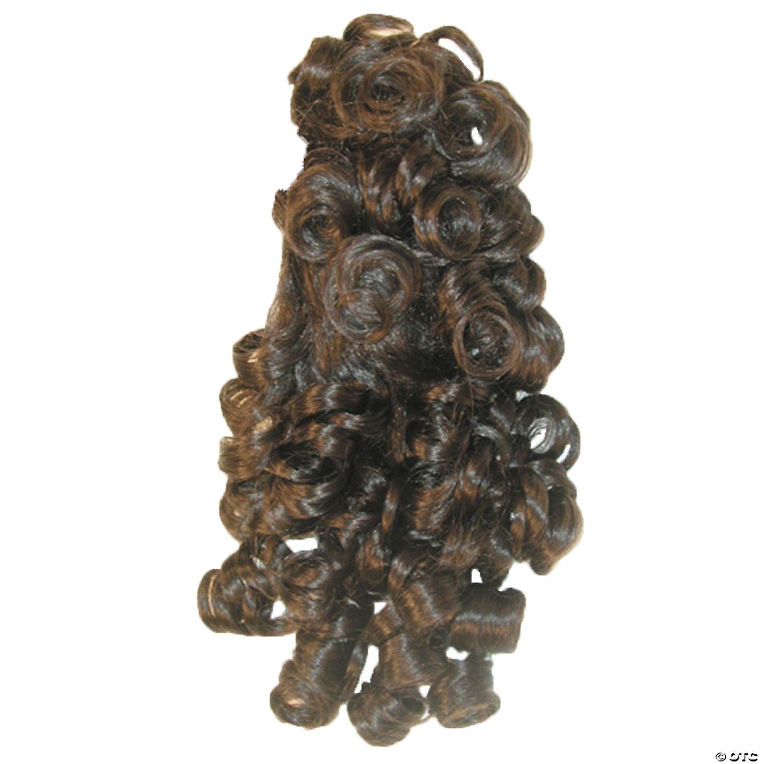 Womens Curly Banana Clip Hairpiece | Black