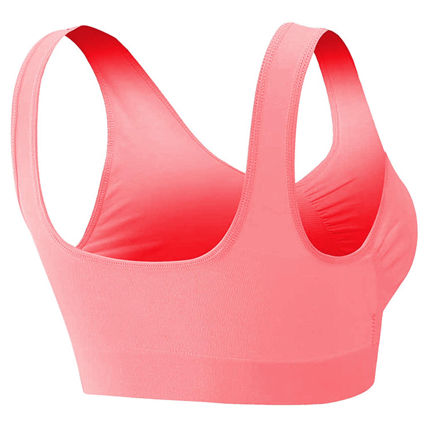3 Pack Sport Bras For Women Seamless Wire-free Bra Light Support Tank Tops For
