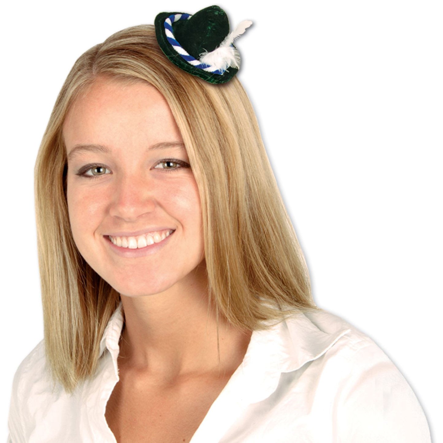 Beistle Green Alpine Hair Clip - Oktoberfest | Party Supply | Decoration