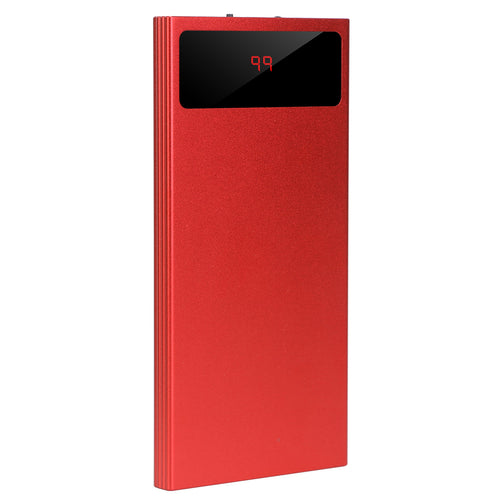 20000mAh Power Bank Ultra-thin External Battery Pack Phone Charger Dual USB 7423