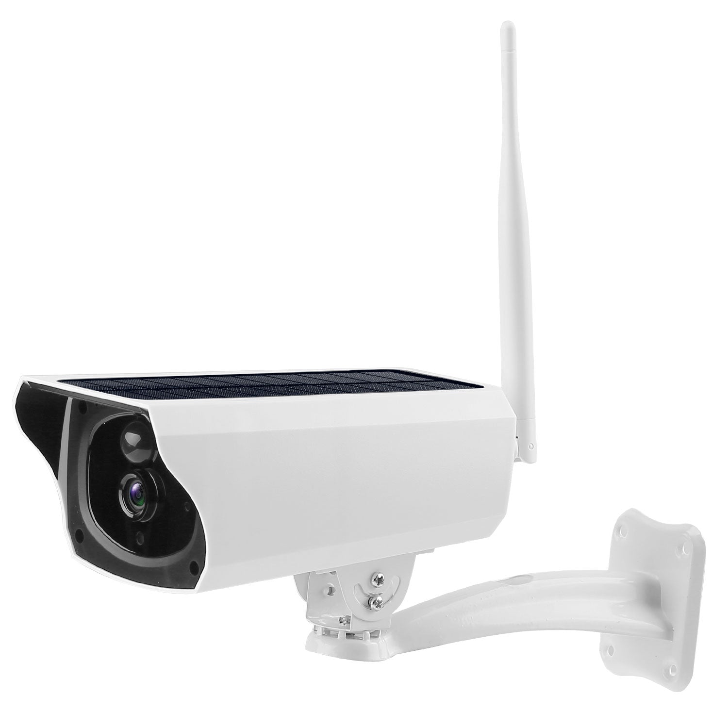 1080P Solar Powered WiFi IP Camera Two-Way Intercom Security Surveillance
