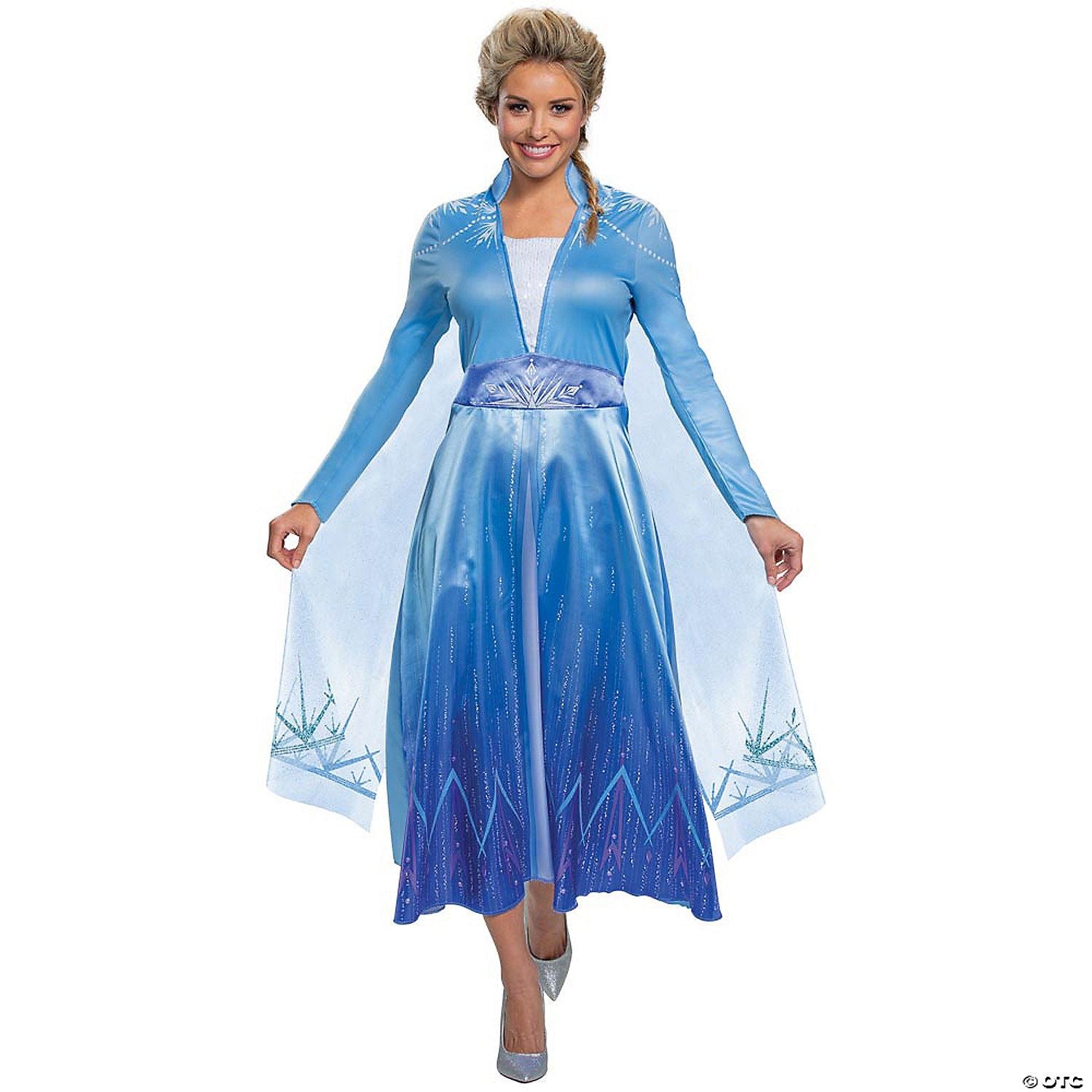 Womens Deluxe Disney's Frozen II Elsa Costume - Small