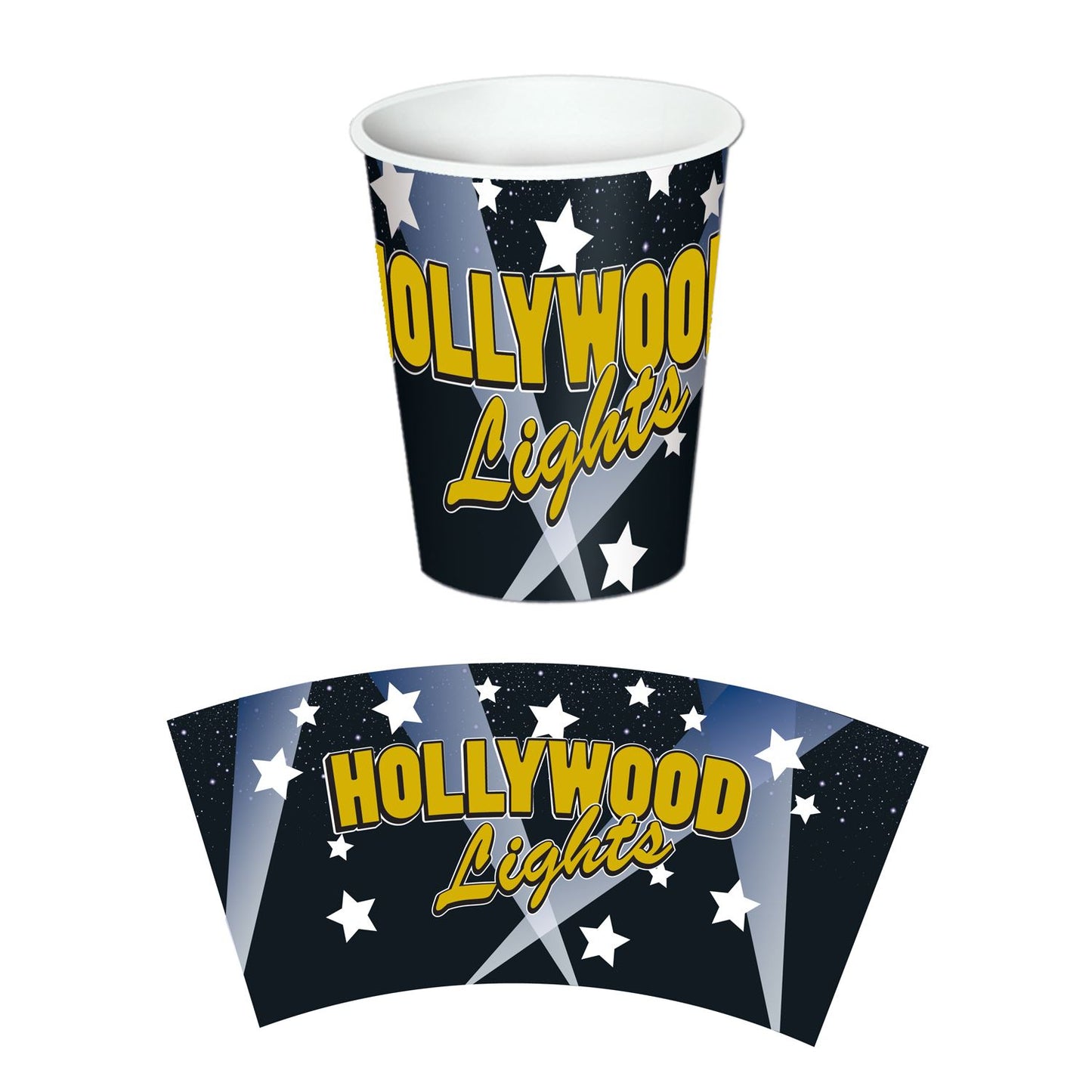 Beistle Hollywood Lights Hot/Cold Cups - Awards Night | Party Supply