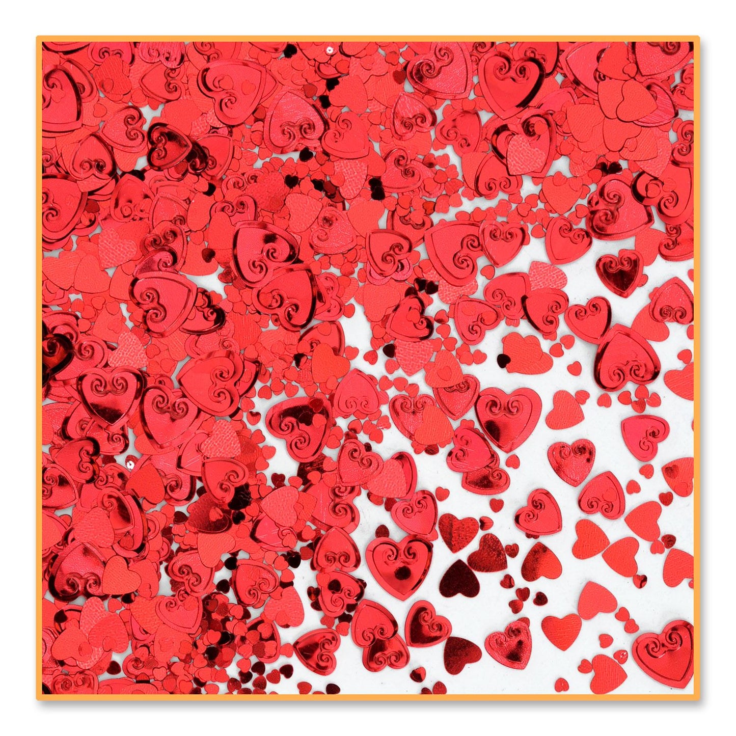Beistle Red Hearts Confetti - General Occasion | Party Supply | Decoration