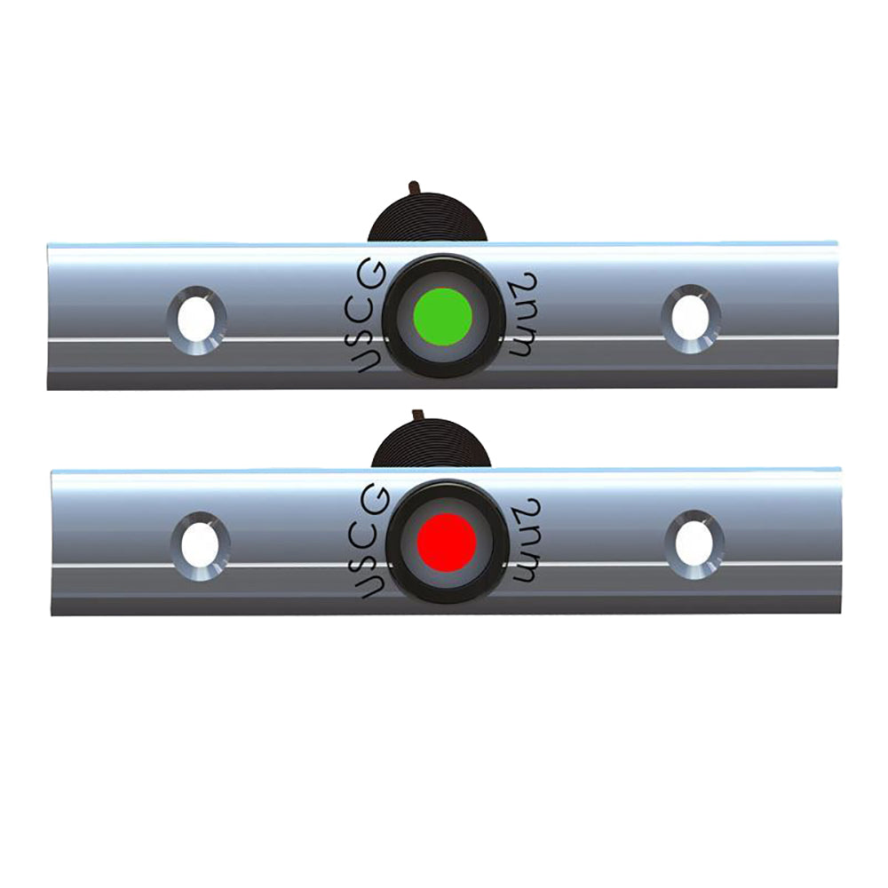 TACO Rub Rail Mounted LED Navigation Light Set - 4" w/Deutsch Plug Port Starboard [F38-6810B-1]