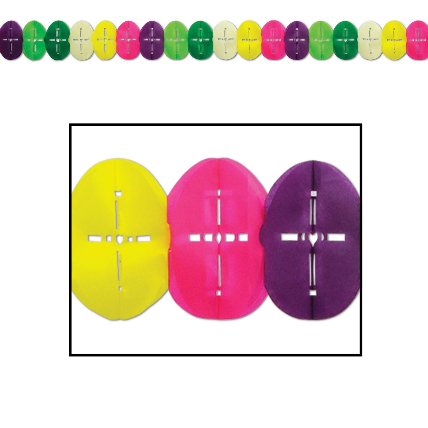 Beistle Easter Egg Garland | Party Supply | Decoration
