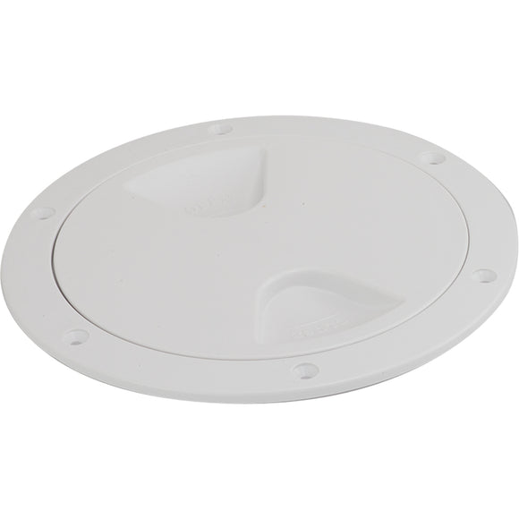 Sea-Dog Screw-Out Deck Plate - White - 4