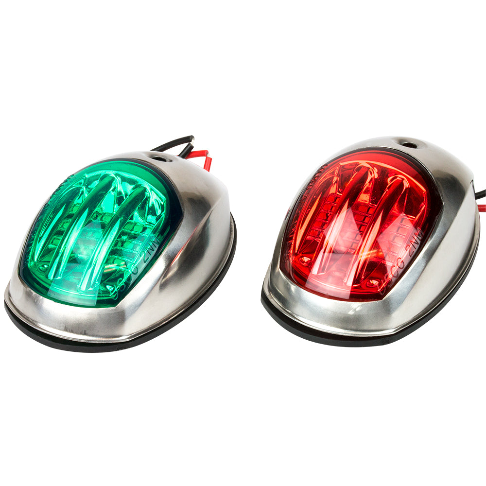 Sea-Dog Stainless Steel LED Navigation Lights - Port Starboard [400070-1]