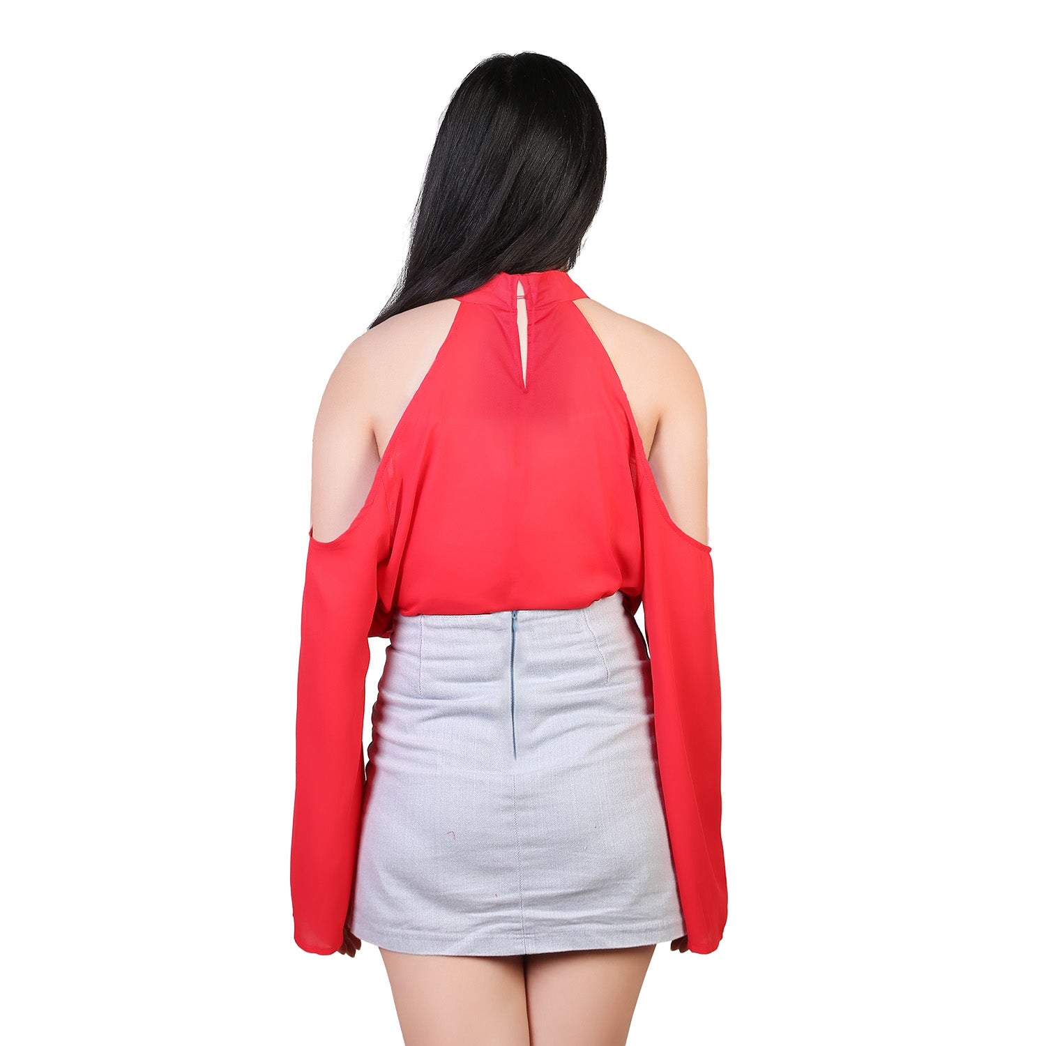 Women s Sexy Off The Shoulder Blouses Cold Shoulder Tops V-Neck Long Sleeve
