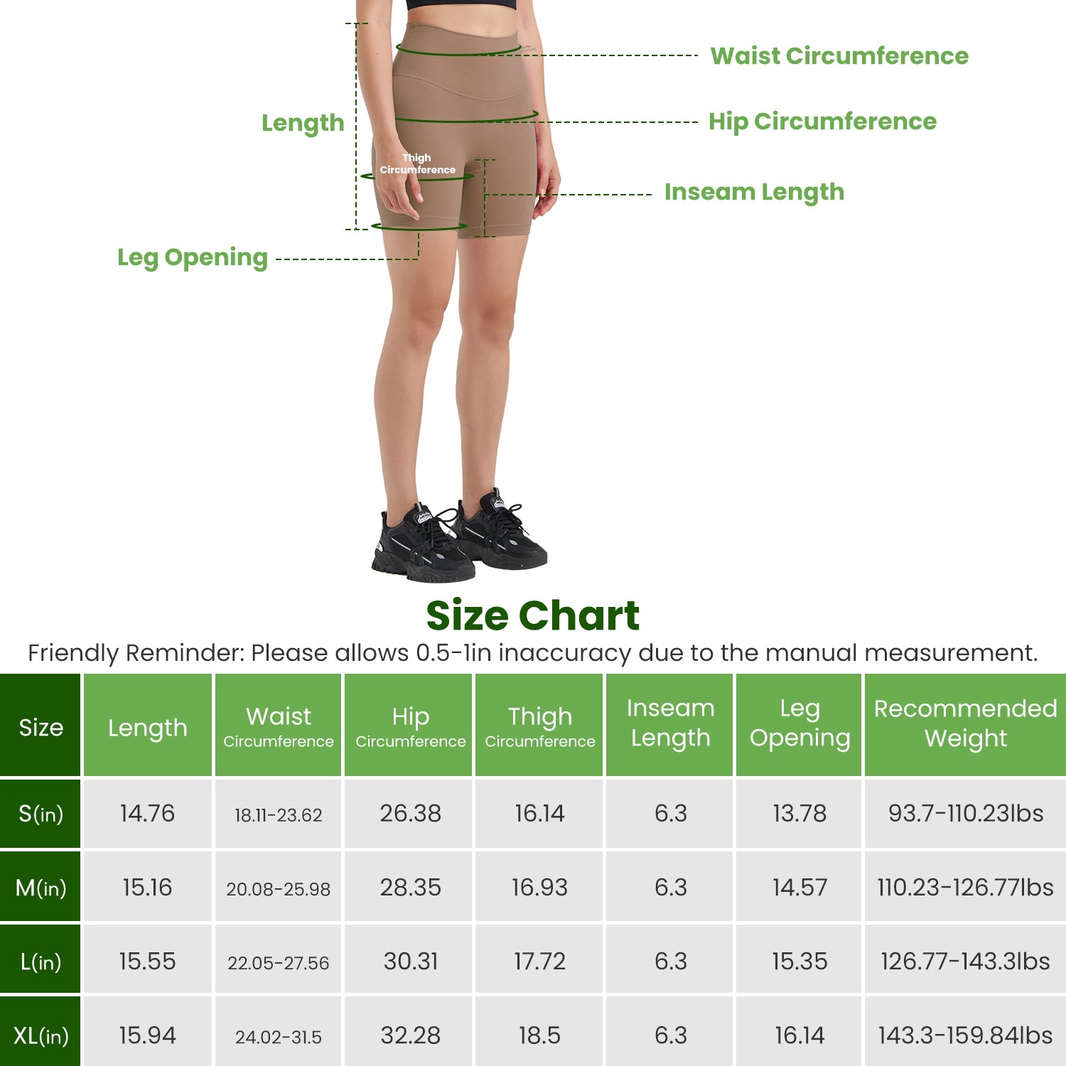 Women s High Waist Biker Shorts Tummy Control Pants Athletic Leggings Spandex