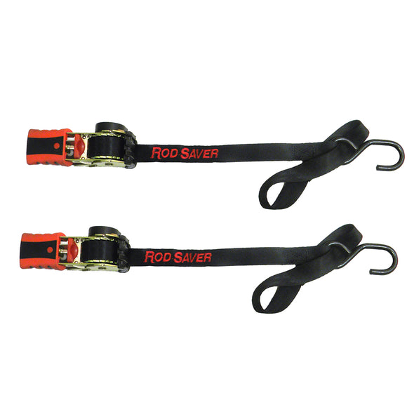 Rod Saver Mini Retractable Tie Down w/Soft Hook - 50
