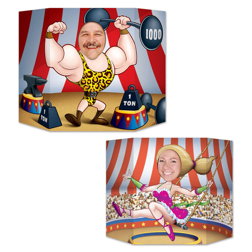 Beistle Circus Couple Photo Prop | Party Supply | Decoration