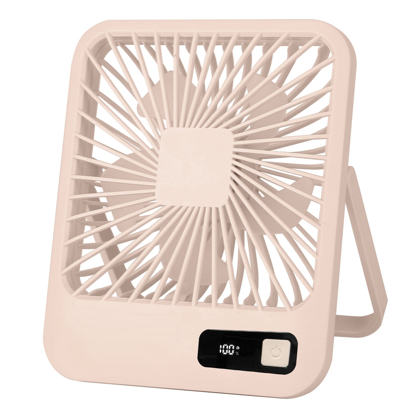 Mini Desktop Cooling Fan Rechargeable Battery Powered Personal Fan Speed