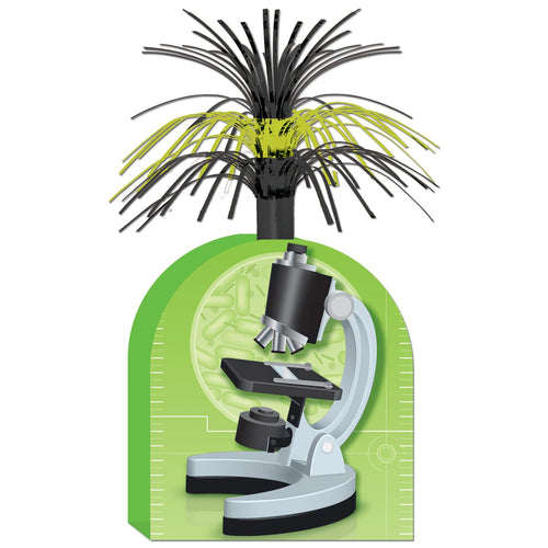 Beistle PSI Microscope Centerpiece - Crime Scene | Party Supply | Decoration