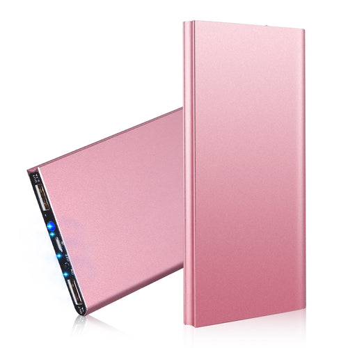 20000mAh Power Bank Ultra-thin External Battery Pack Phone Charger Dual USB 3906