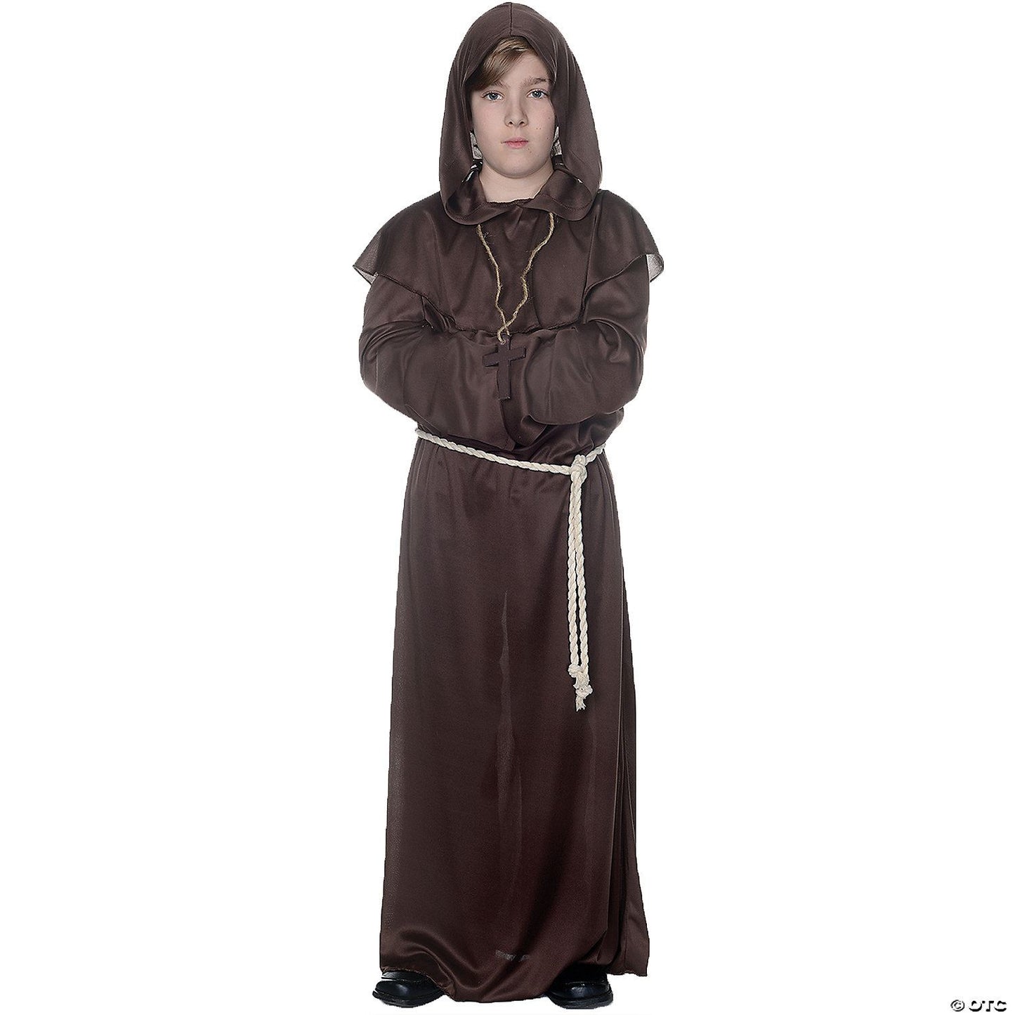 Monk Robe Child Brown Costume