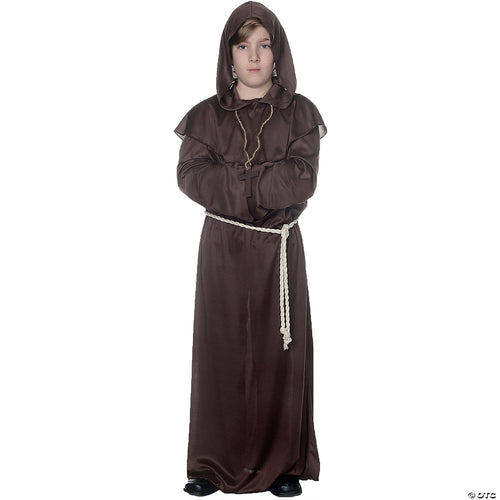Monk Robe Child Brown Costume