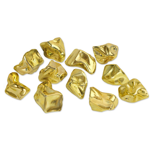 Beistle Plastic Gold Nuggets - Party Supply Decoration for Western