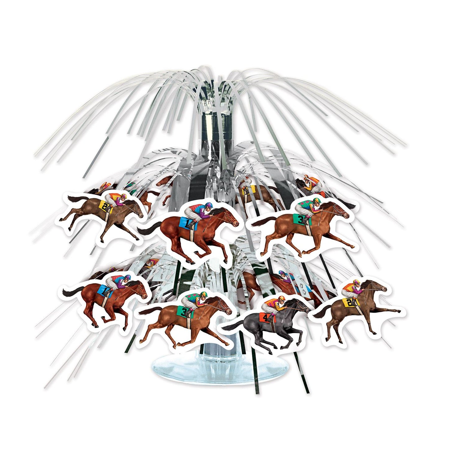 Beistle Horse Racing Mini Cascade Centerpiece - Derby Day | Party Supply
