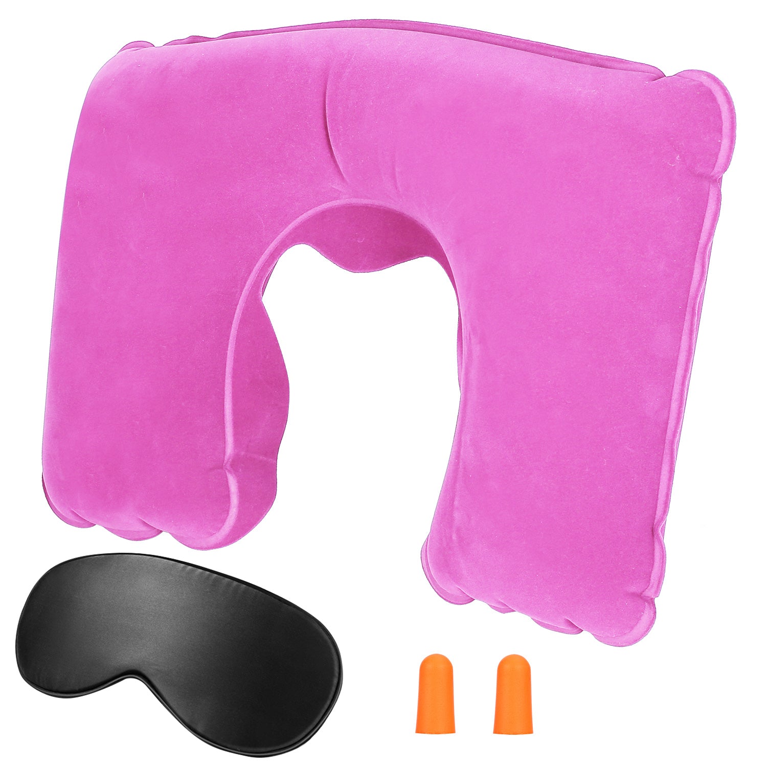 Travel Pillow Inflatable U Shape Neck Pillow Neck Support Head Rest Office 4030