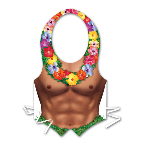 Beistle Plastic Hula Hunk Vest - Luau | Party Supply | Decoration