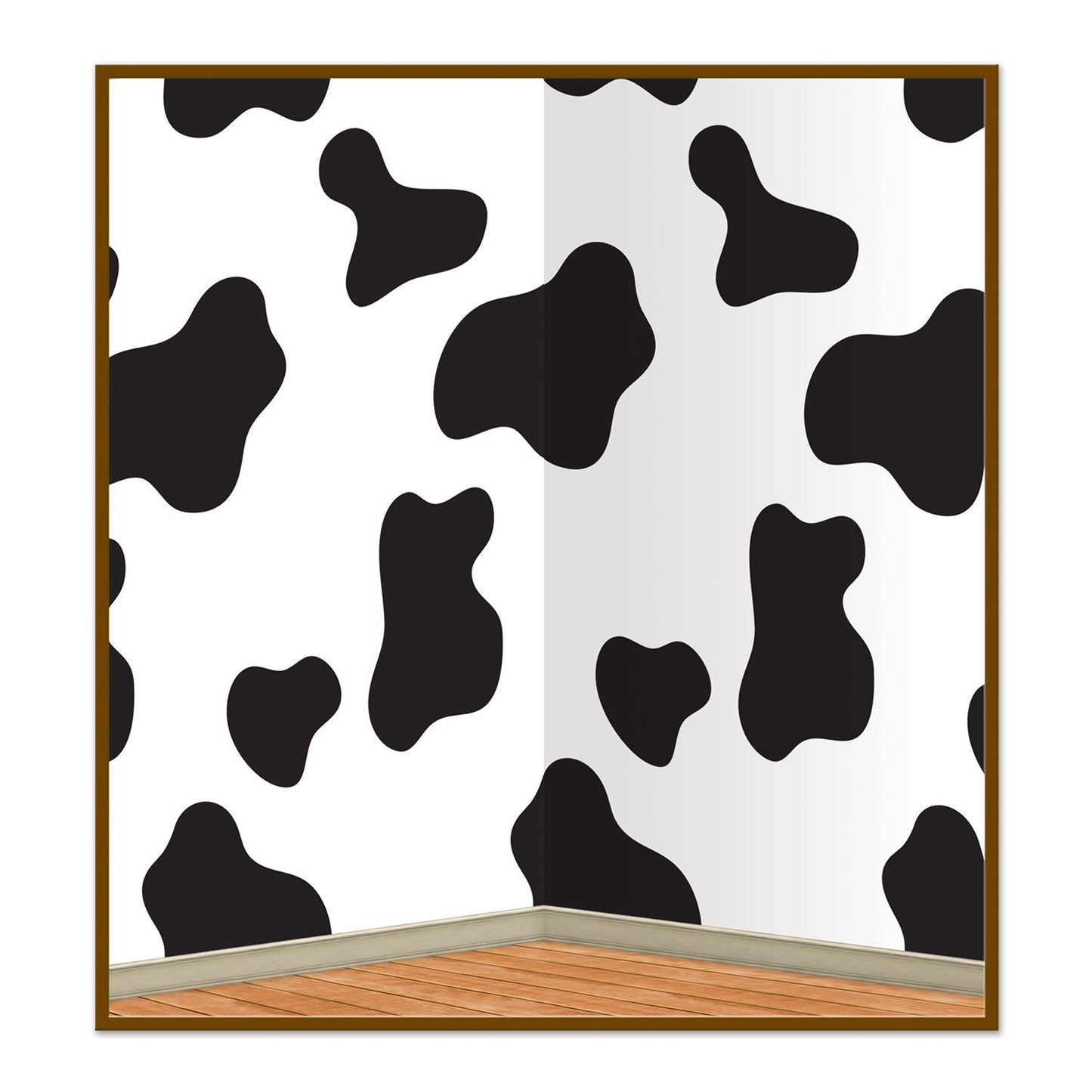 Beistle Cow Print Backdrop - Farm | Party Supply | Decoration