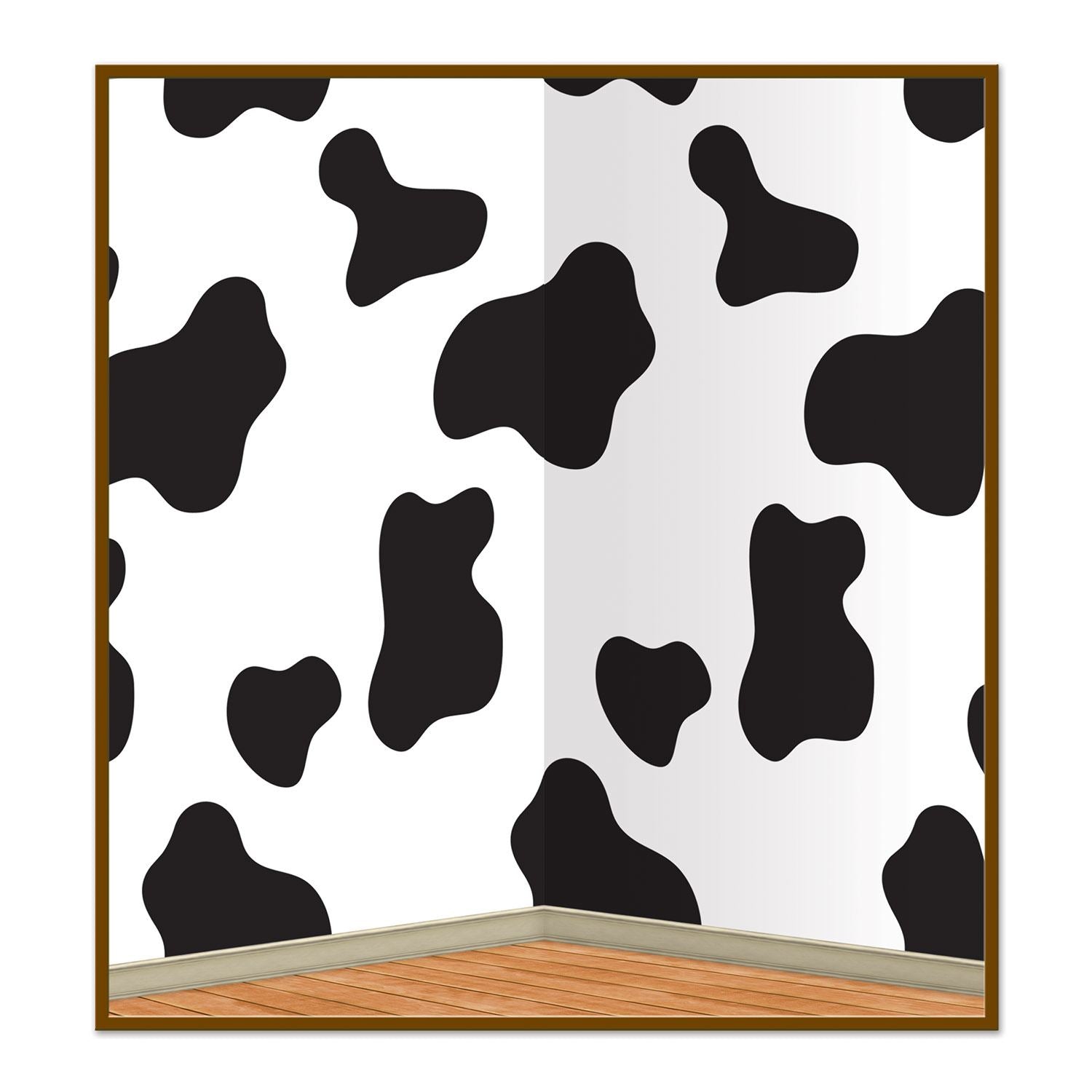 Beistle Cow Print Backdrop - Farm | Party Supply | Decoration