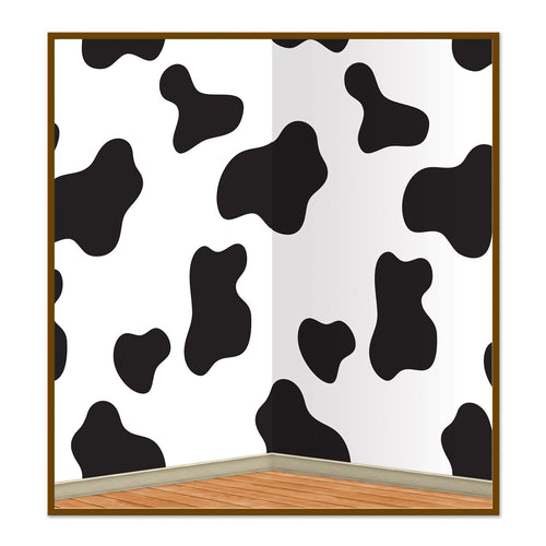 Beistle Cow Print Backdrop - Farm | Party Supply | Decoration