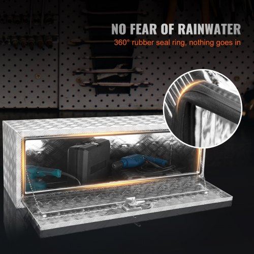 Underbody Truck Box Pickup Storage Box Heavy Duty Aluminum