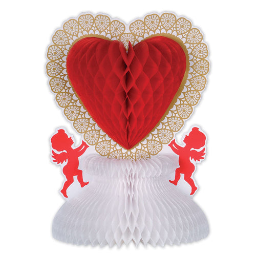 Beistle Art-Tissue Valentine Centerpiece - Valentines | Party Supply