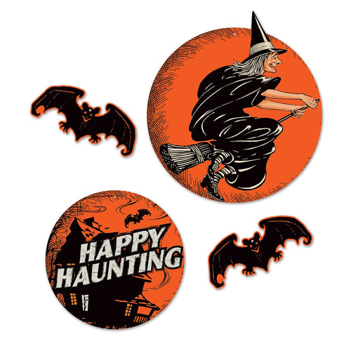Beistle Vintage Halloween Cutouts - Halloween-Vintage | Party Supply