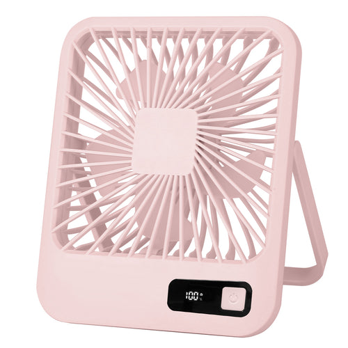 Mini Desktop Cooling Fan Rechargeable Battery Powered Personal Fan Speed 7946
