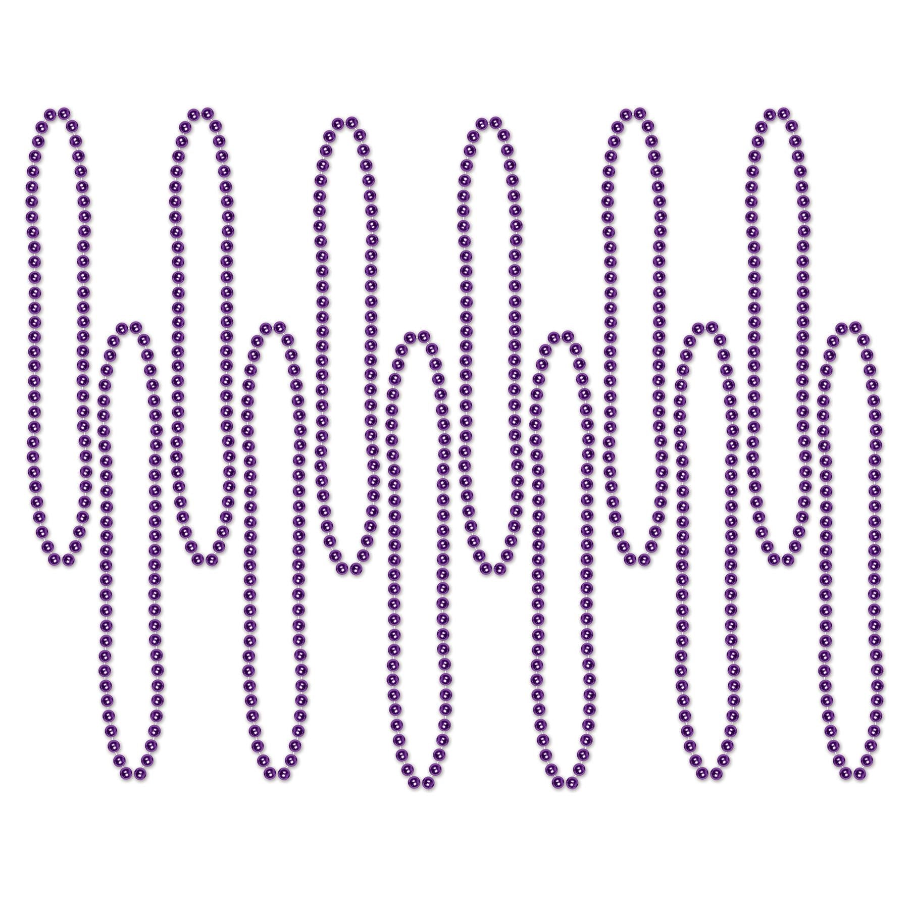 Beistle Purple Party Beads - General Occasion | Party Supply | Decoration