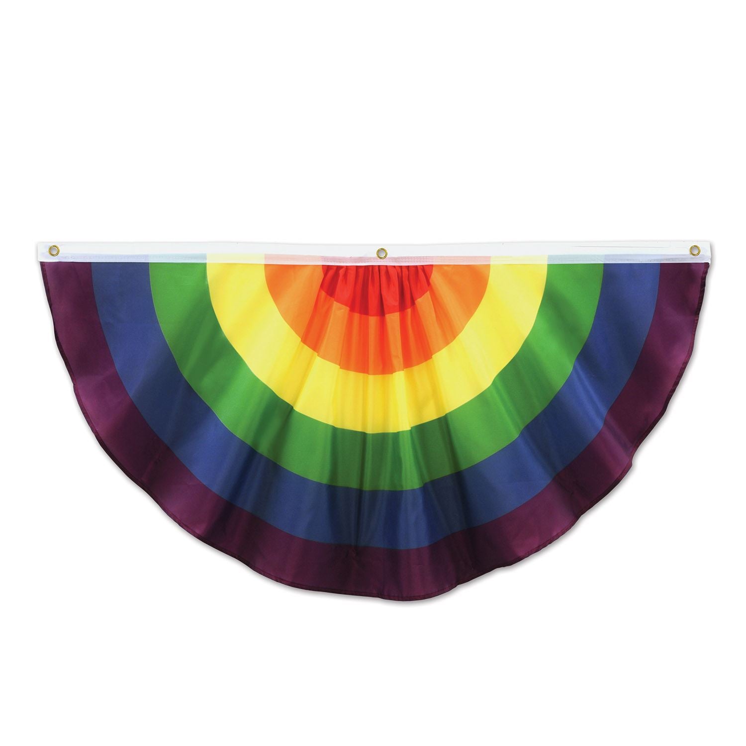 Beistle Rainbow Fabric Bunting | Party Supply | Decoration