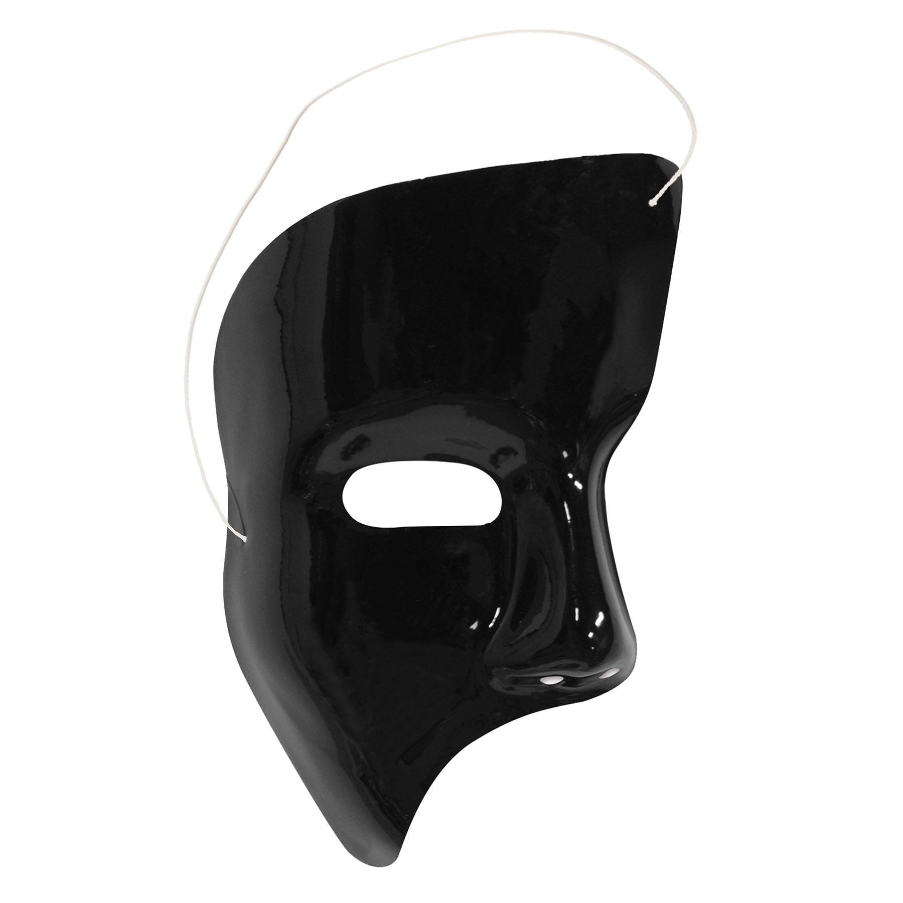 Beistle Phantom Mask (black) - General Occasion | Party Supply | Decoration
