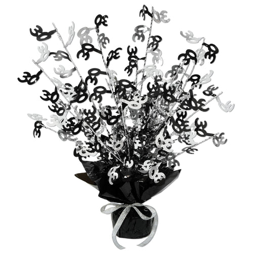 Beistle 30 Gleam N Burst Centerpiece - Over-The-Hill | Party Supply