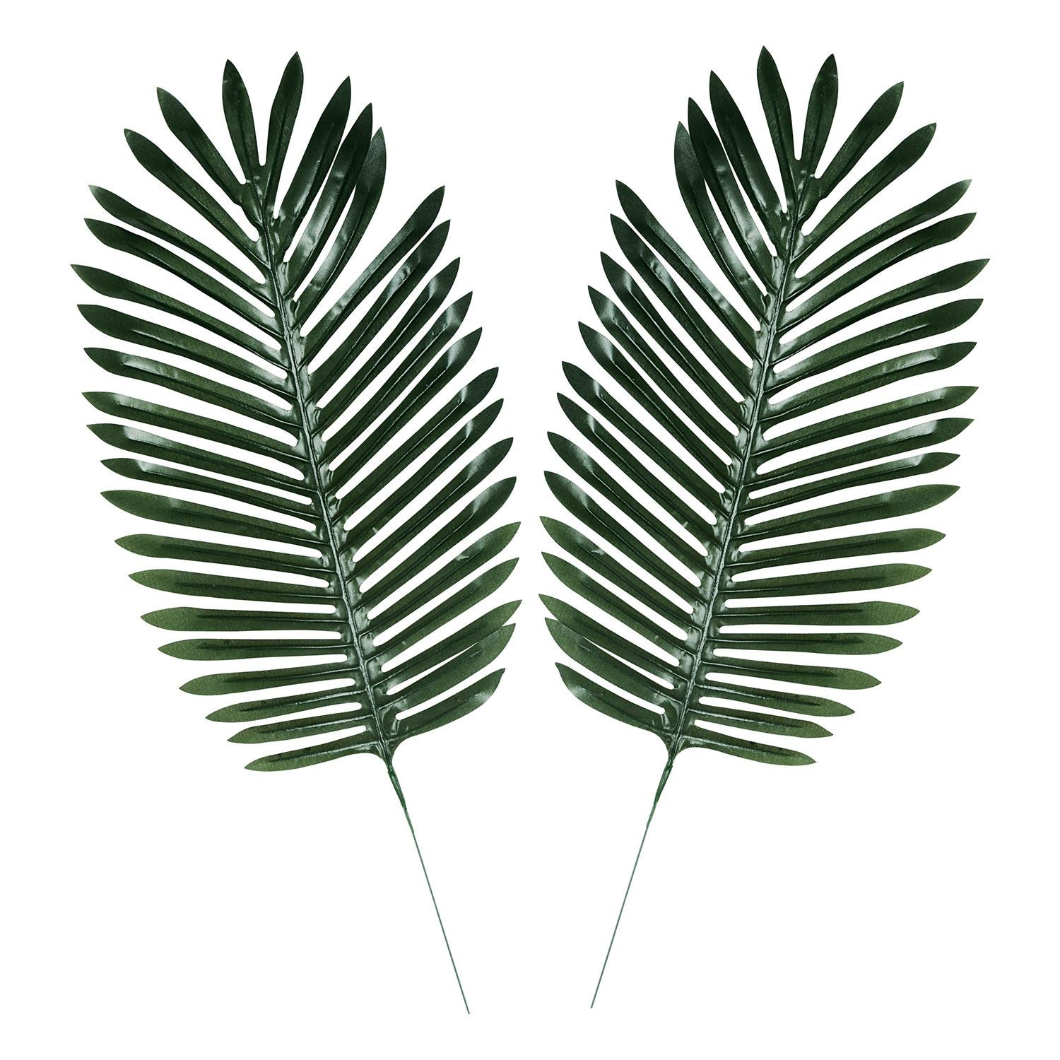 Beistle Fabric Fern Palm Leaves - Luau | Party Supply | Decoration