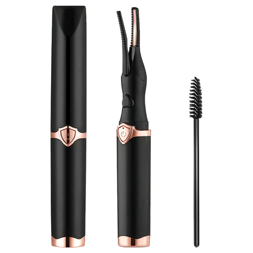 2 In 1 Clip Comb Heated Eyelash Curler Electric Mini Lash Curler Natural Ey 0246