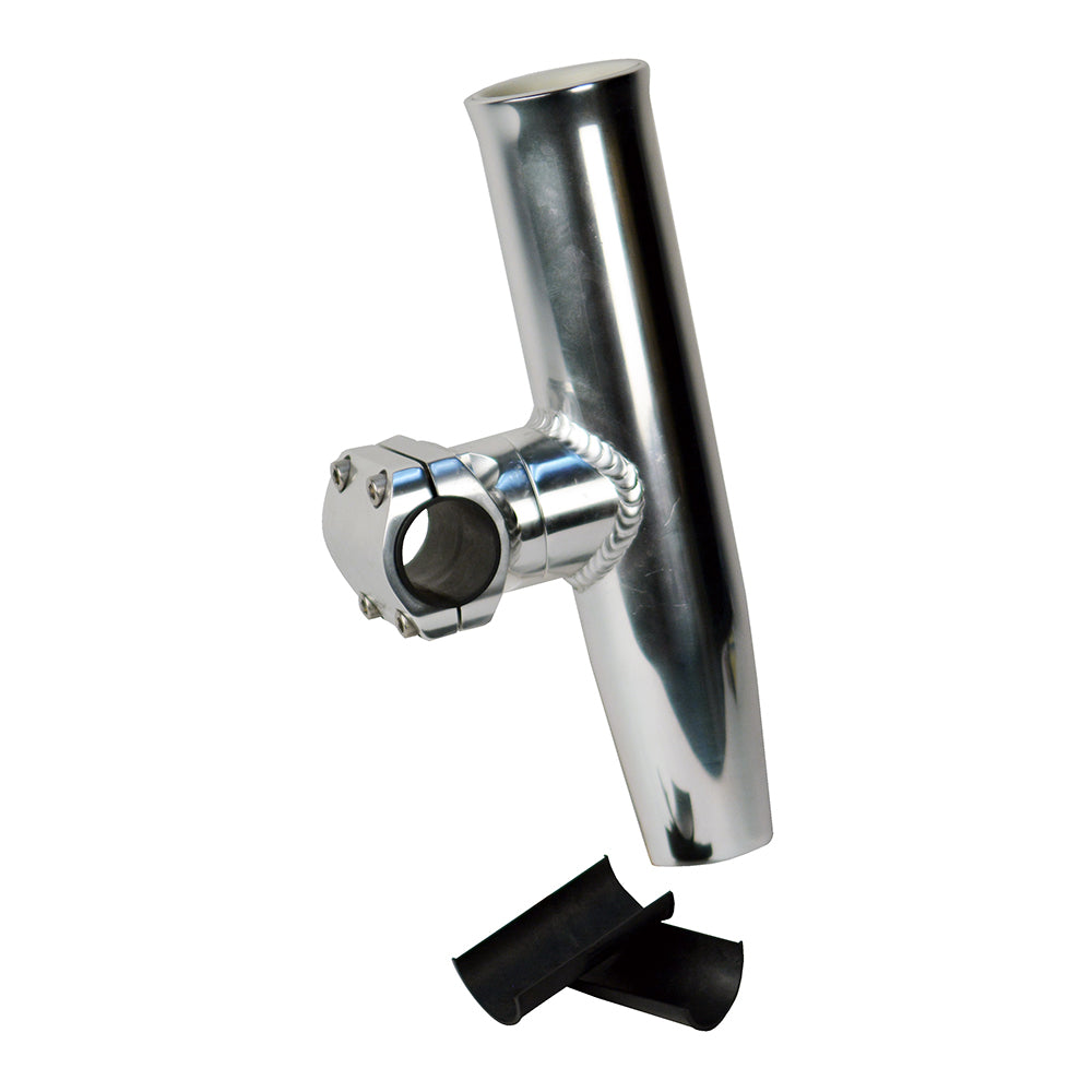 C.E. Smith Adjustable Mid Mount Rod Holder Aluminum 1.66" or 1-1/2" w/Sleeve Hex Key [53772]
