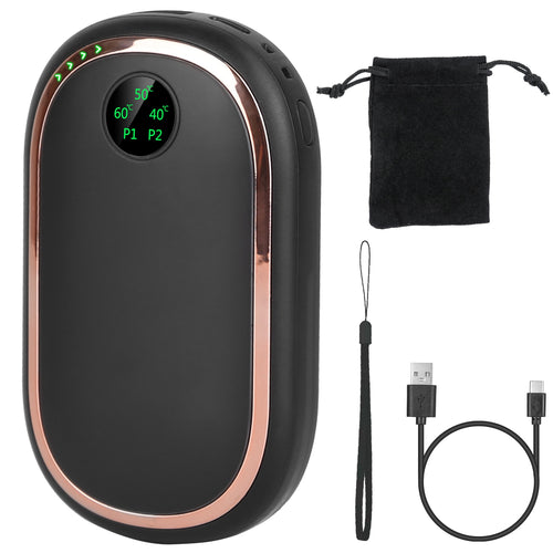 Rechargeable Hand Warmer Electric Hand Heater Portable Reusable Pocket Warm 7237
