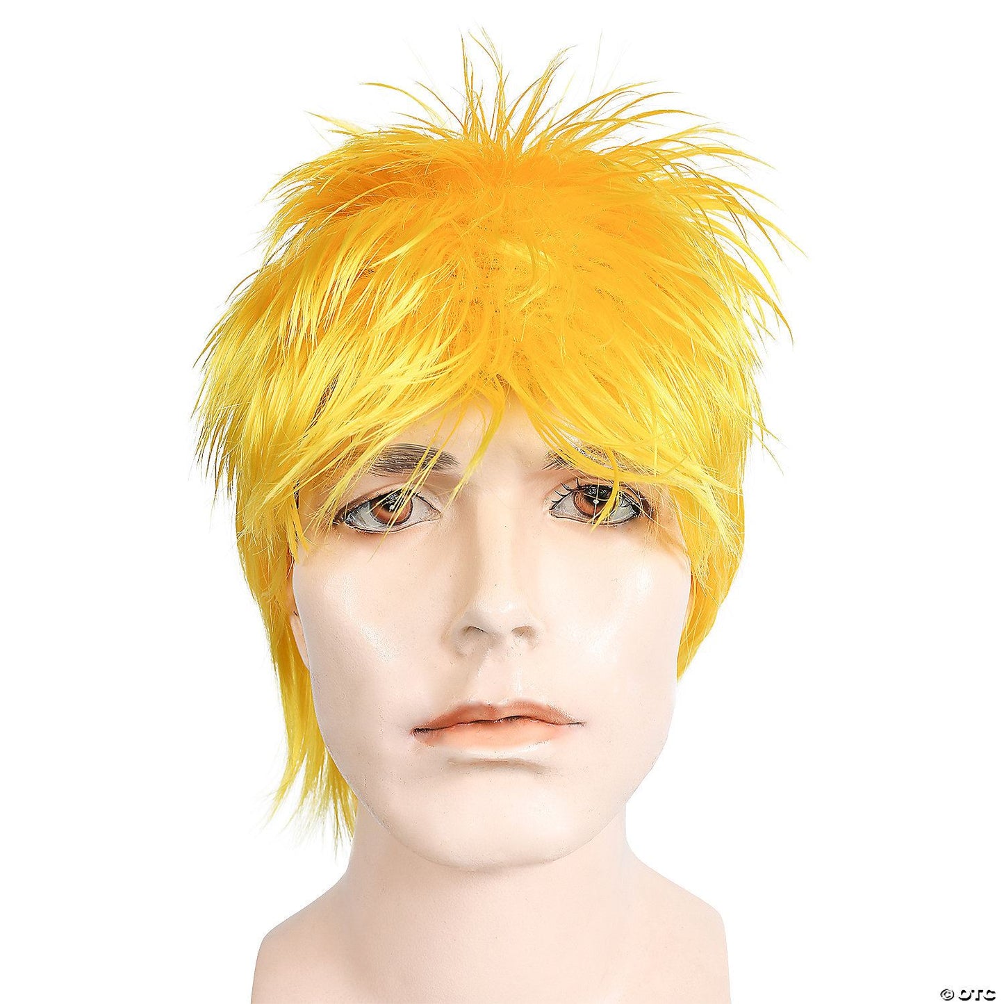 Mens Neon Yellow Rod Wig | Yellow-Neon