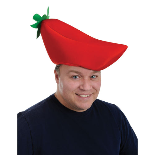 Beistle Plush Chili Pepper Hat - Fiesta/Cinco de Mayo | Party Supply