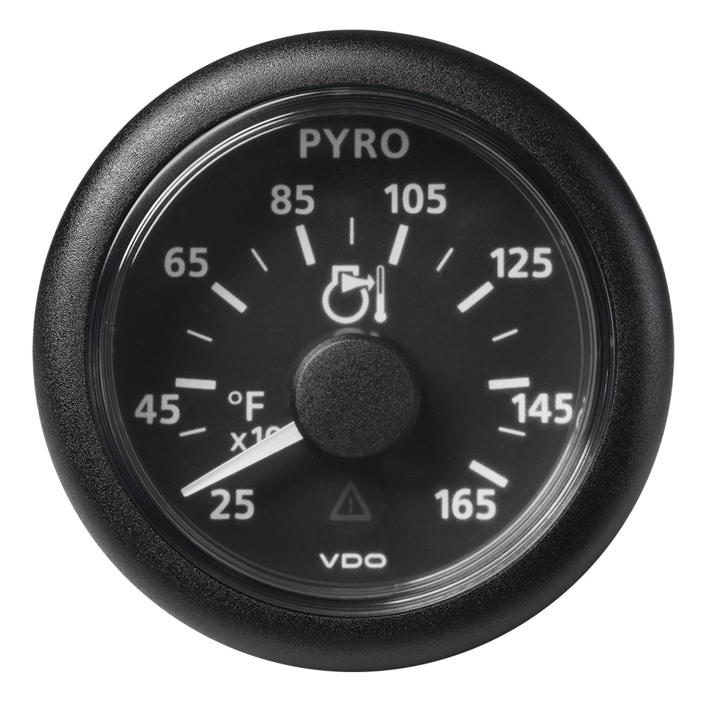 Veratron 52 MM (2-1/16") ViewLine Pyrometer - 250 to 1650F - Black Dial Bezel [A2C59512334]