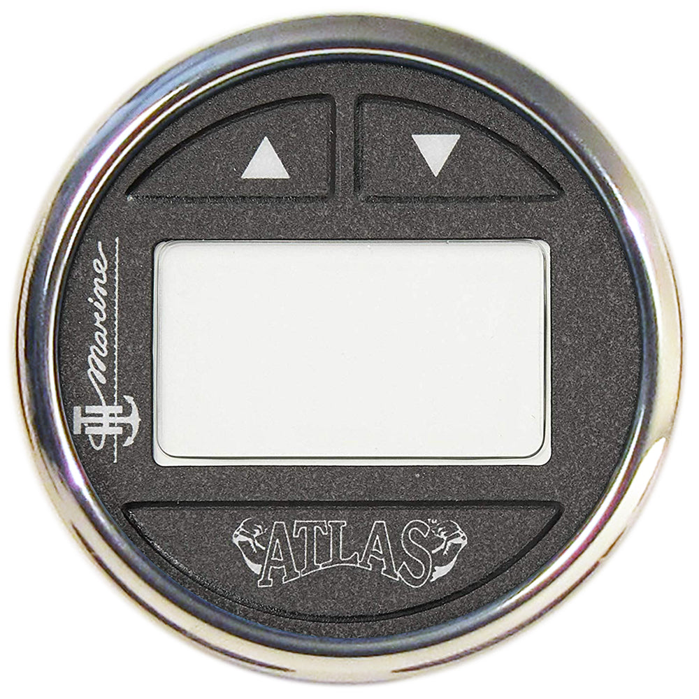 T-H Marine ATLAS Hydraulic Gauge Kit f/6", 10", 12" 14" ATLAS Jack Plates - Stainless Steel Bezel [FAGK-2SS-DP]